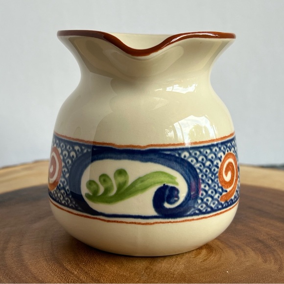 Franciscan Dinnerware, Calypso CREAMER  & SUGAR BOWL  VTG USA, circa 1978 - Picture 9 of 16